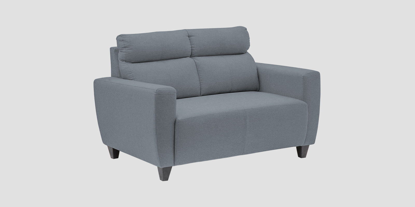 Honor Fabric 2 Seater Sofa In Winter Grey Colour - Febonic Living