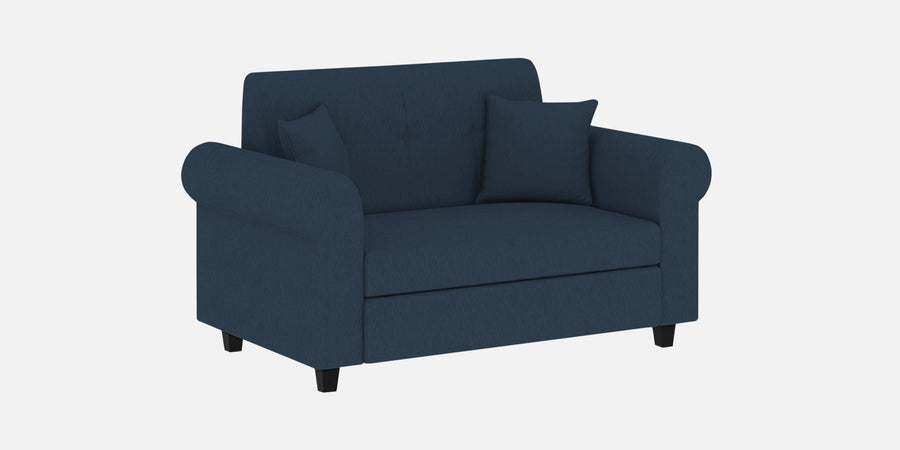 Derado Fabric 2 Seater Sofa In Light Blue Colour - Febonic Living