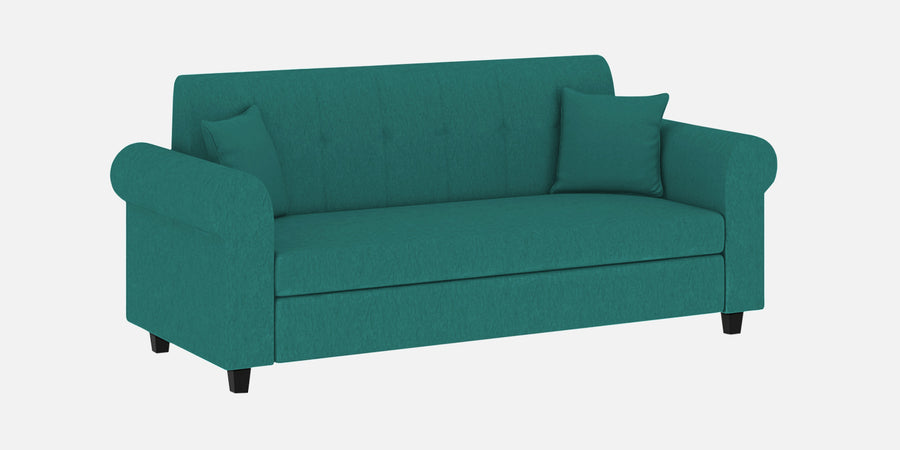 Derado Fabric 3 Seater Sofa In Sea Green Colour - Febonic Living