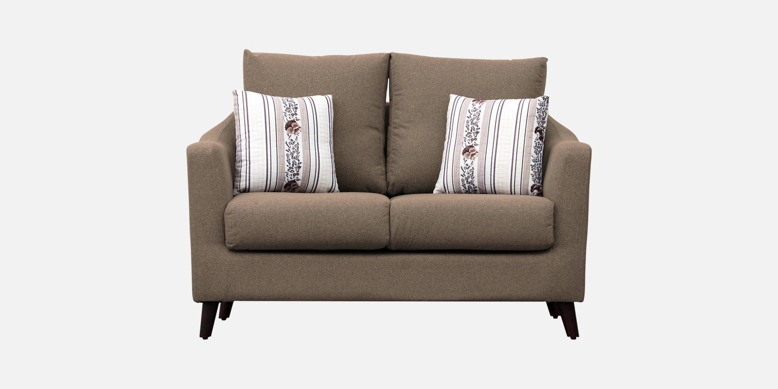 Kevin Fabric 2 Seater Sofa in Cookie Beige Colour