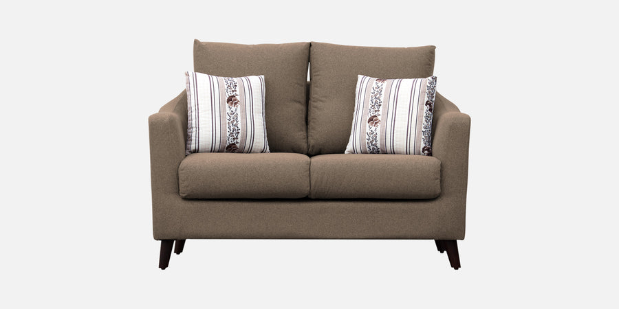 Kevin Fabric 2 Seater Sofa In Cookie Beige Colour - Febonic Living