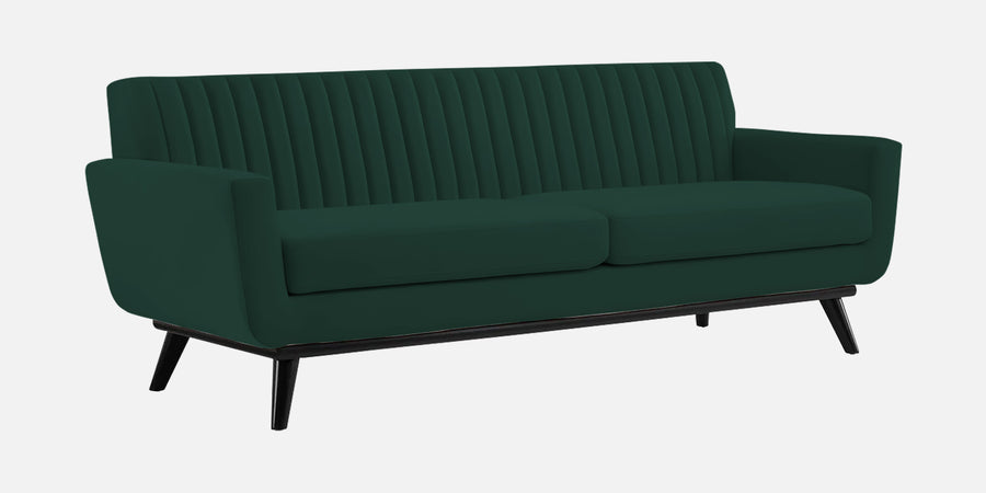 Tucker Velvet 3 Seater Sofa In Forest Green Colour - Febonic Living
