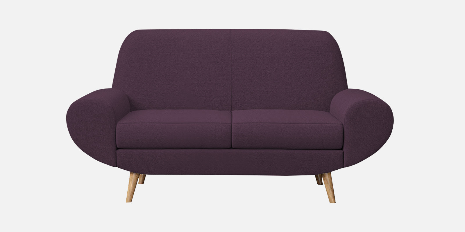 Jessy Fabric 2 Seater Sofa in Greek Purple Colour