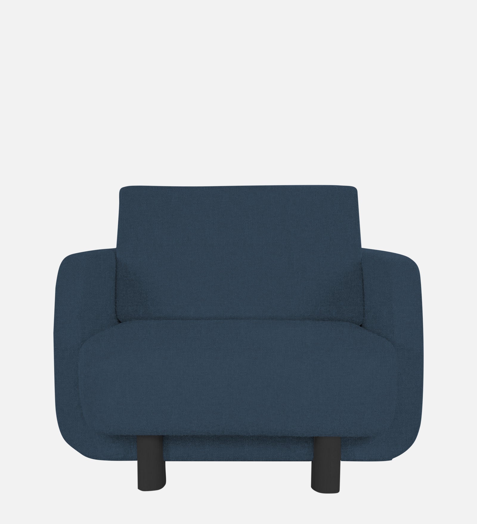 Varu Fabric 1 Seater Sofa In  Light Blue Colour - Febonic Living