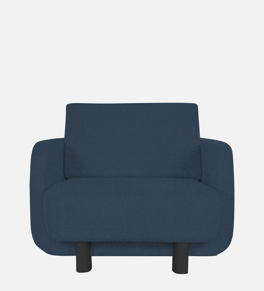 Varu Fabric 1 Seater Sofa In Light Blue Colour - Febonic Living