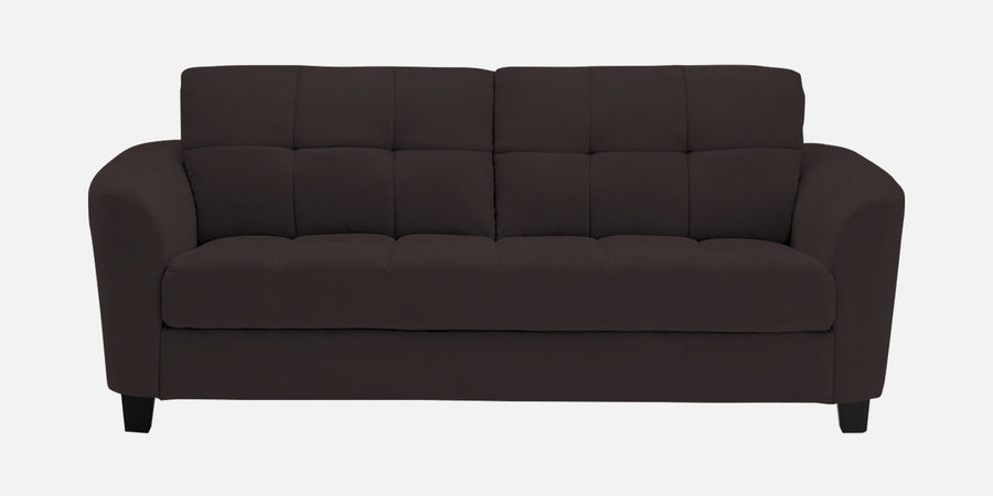 Mulan Fabric 2 Seater Sofa In Pebble Brown Colour - Febonic Living