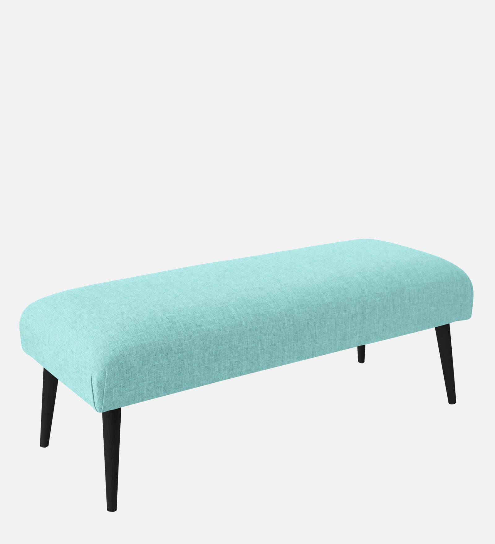 Adon Velvet Bench In Barmunda Aqua Colour