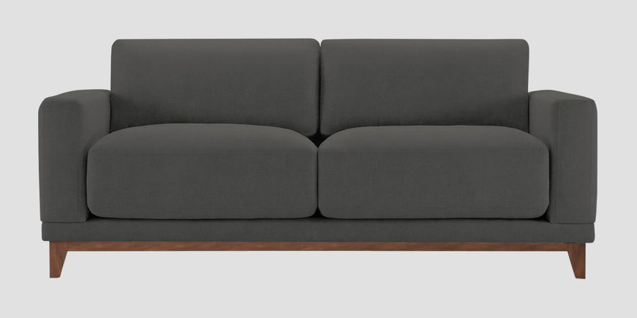 Esha Fabric 2 Seater Sofa In Stone Grey Colour - Febonic Living