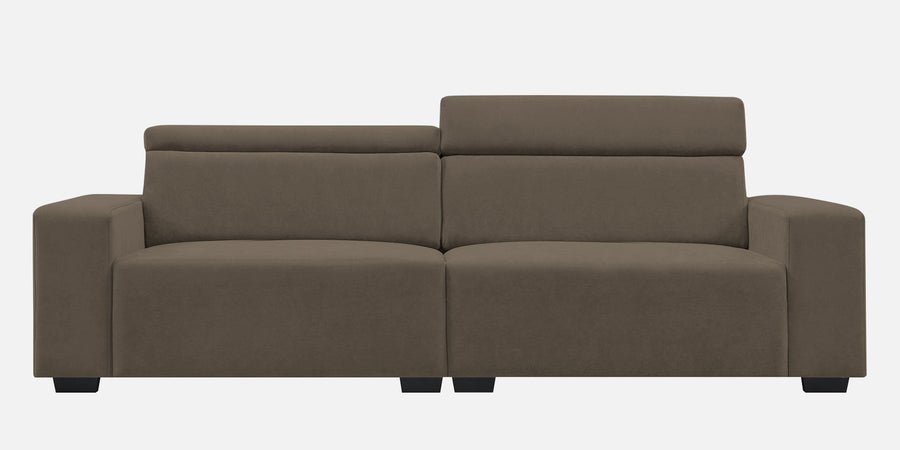 Hiro Fabric 3 Seater Sofa In Broco Dust Colour - Febonic Living