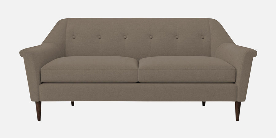 Homer Fabric 3 Seater Sofa In Hazel Beige Colour - Febonic Living