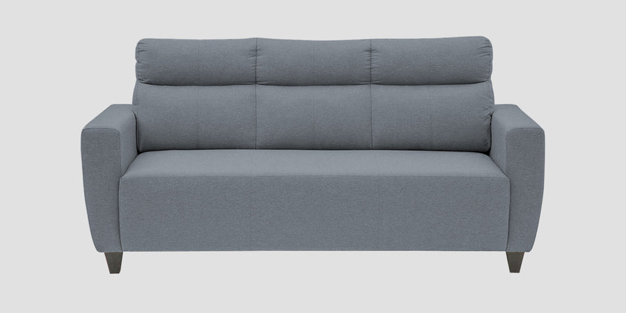 Honor Fabric 3 Seater Sofa In Winter Grey Colour - Febonic Living