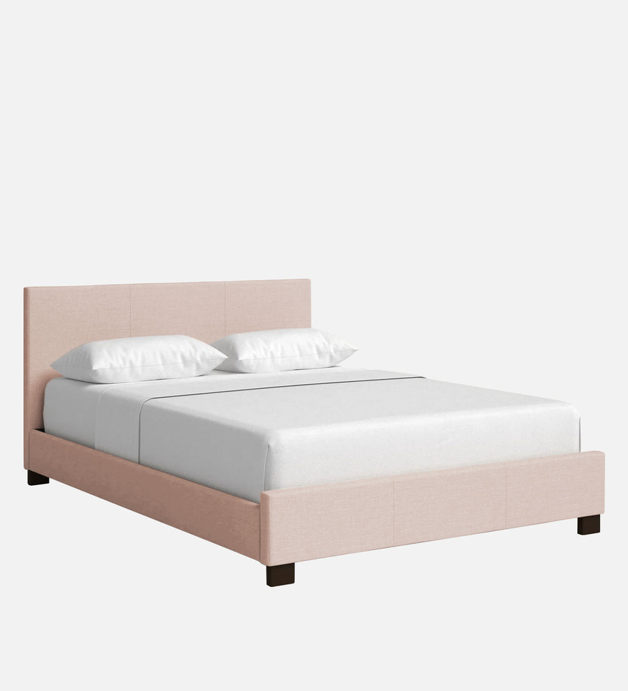 Lora Fabric Upholstered Queen Size Bed In Woom Beige Colour - Febonic Living