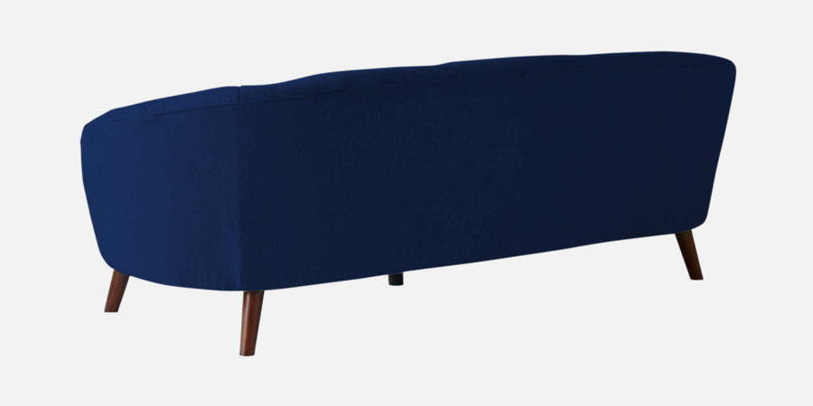 Benjamin Fabric 3 Seater Sofa In Royal Blue Colour - Febonic Living
