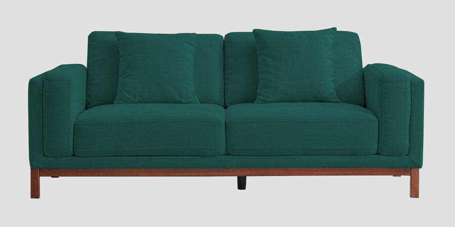 Borry Fabric 3 Seater Sofa In Sage Green Colour - Febonic Living