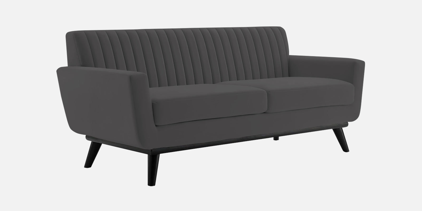 Tucker Velvet 2 Seater Sofa In Davy Grey Colour