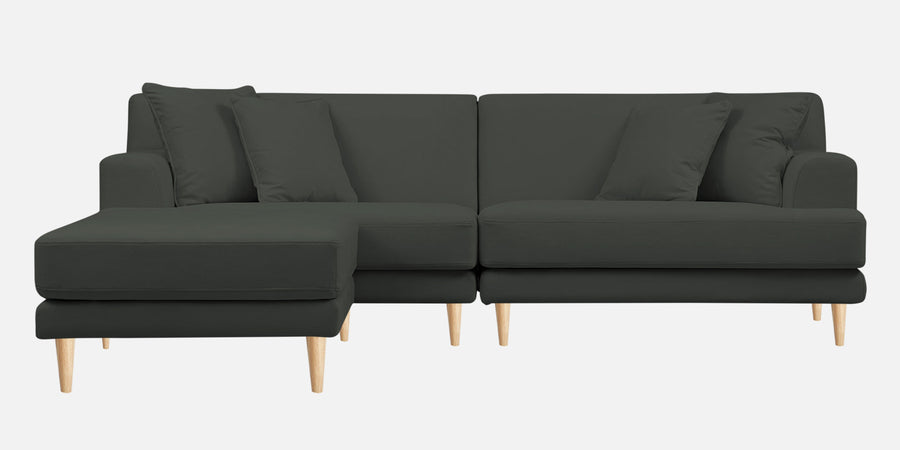 Woody Fabric Rhs Sectional Sofa 3 Lounger In I Land Green Colour - Febonic Living