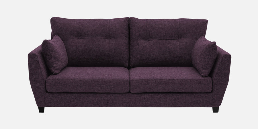 Mario Fabric 2 Seater Sofa In Greek Purple Colour - Febonic Living