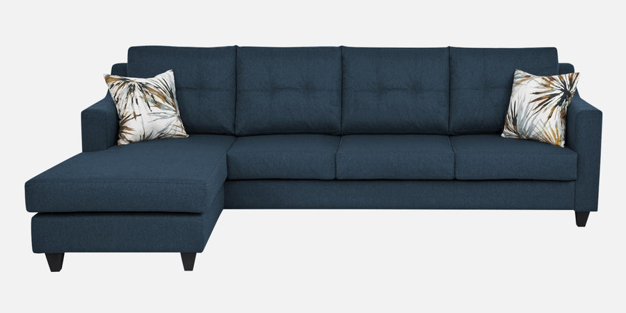 Welly Fabric Rhs Sectional Sofa 3 Lounger In Light Blue Colour - Febonic Living