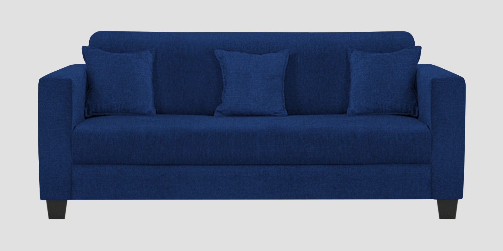 Nebula Fabric 3 Seater Sofa In Royal Blue Colour - Febonic Living