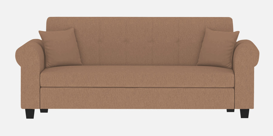 Derado Fabric 3 Seater Sofa In Cosmic Beige Colour - Febonic Living