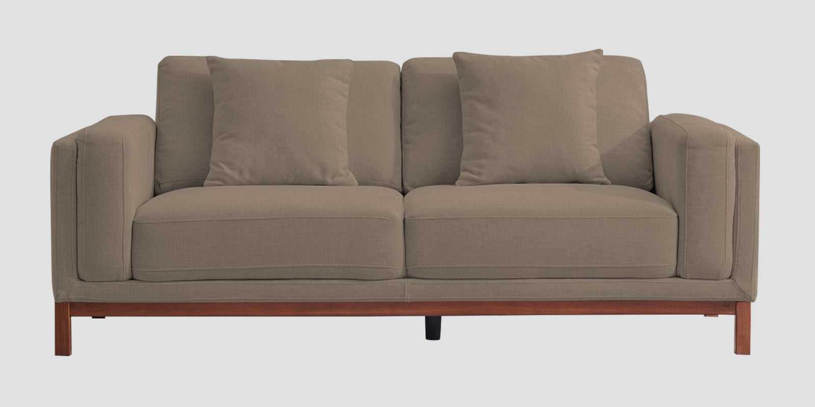 Borry Fabric 3 Seater Sofa in Hazel Beige Colour - Febonic Living