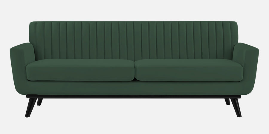 Tucker Velvet 3 Seater Sofa In Amazon Green Colour - Febonic Living
