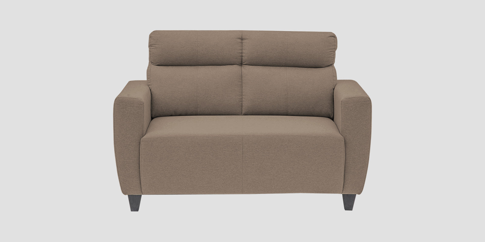 Honor Fabric 2 Seater Sofa In Nut Beige Colour - Febonic Living