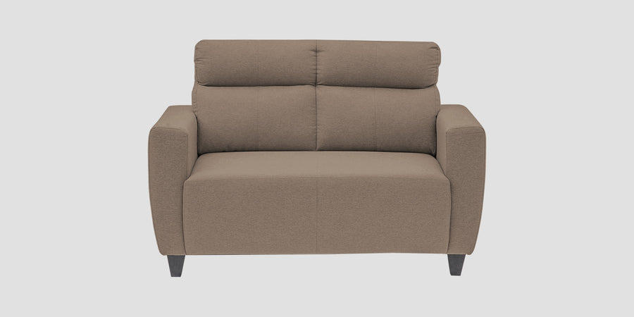 Honor Fabric 2 Seater Sofa In Nut Beige Colour - Febonic Living