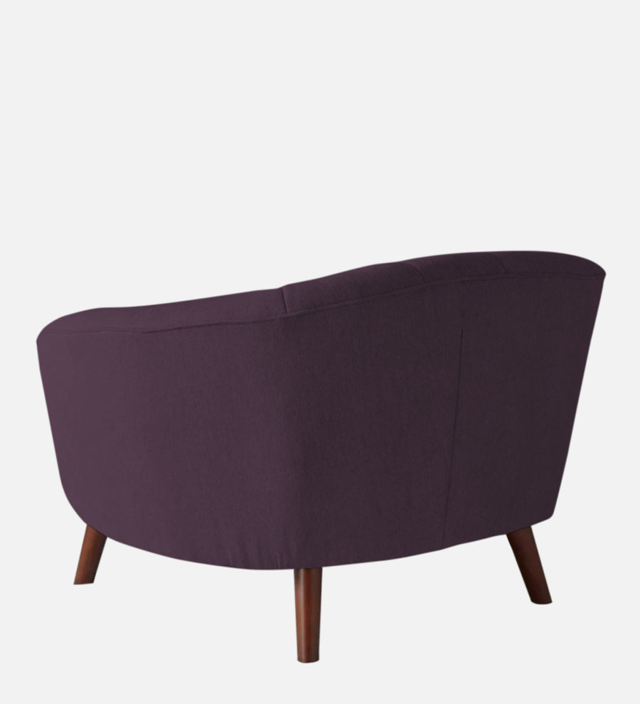 Benjamin Fabric 1 Seater Sofa In Greek Purple Colour - Febonic Living