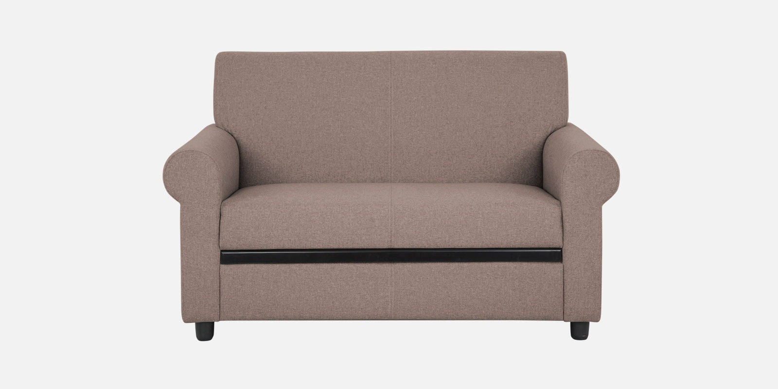 Ribby Fabric 2 Seater Sofa in Kadhi Beige Colour