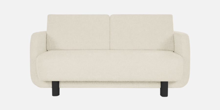 Varu Fabric 2 Seater Sofa In Ivory Cream Colour - Febonic Living