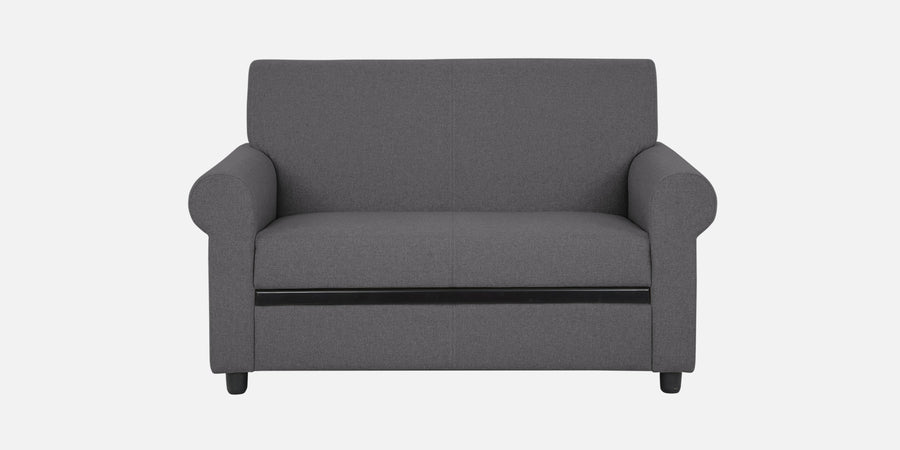 Ribby Fabric 2 Seater Sofa In Sudo Grey Colour - Febonic Living