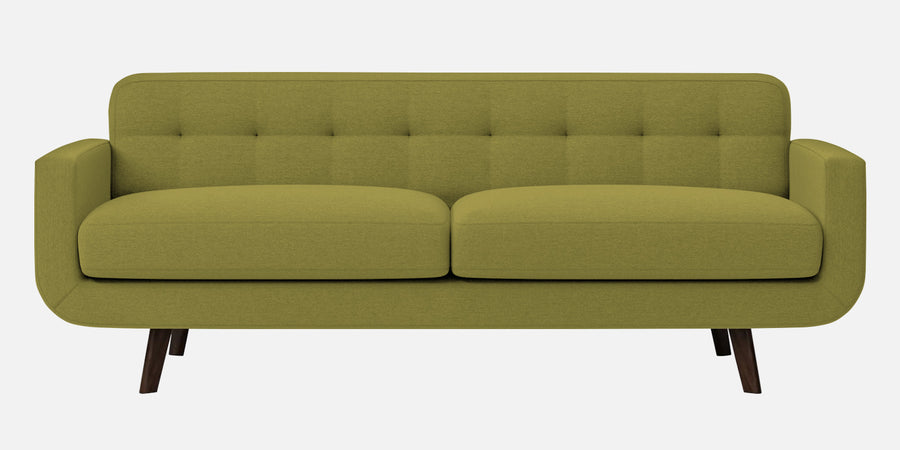 Marsela Fabric 3 Seater Sofa In Kelly Green Colour - Febonic Living