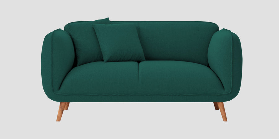 Zia Fabric 2 Seater Sofa In Sage Green Colour - Febonic Living