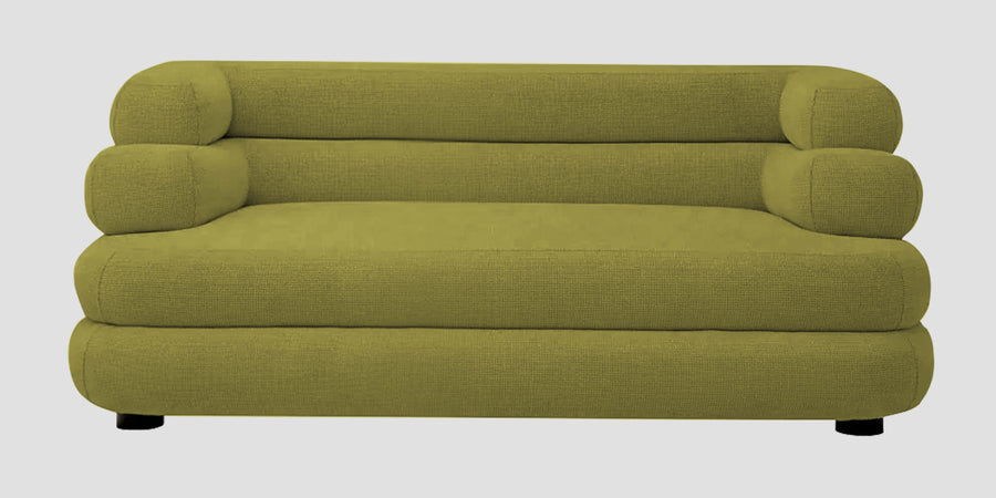 Wener Fabric 2 Seater Sofa In Kelly Green Colour - Febonic Living