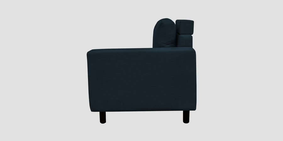 Betty Fabric 6 Seater Lhs Corner Sofa In Cool Blue Colour - Febonic Living