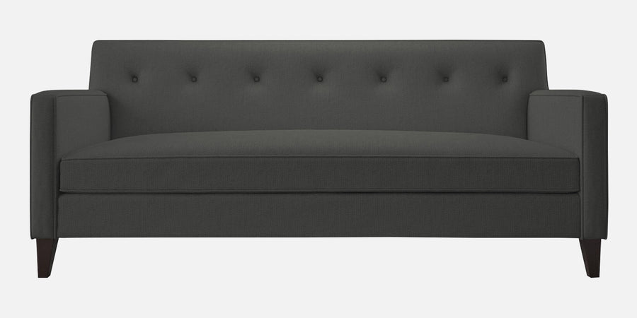 Miller Fabric 3 Seater Sofa In Charcoal Grey Colour - Febonic Living