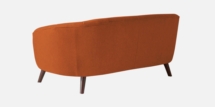 Benjamin Fabric 2 Seater Sofa In Vivid Orange Colour - Febonic Living