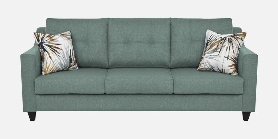 Welly Fabric 3 Seater Sofa In Suka Blue Colour - Febonic Living
