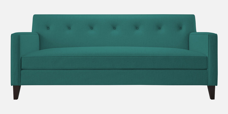 Miller Fabric 3 Seater Sofa In Sea Green Colour - Febonic Living