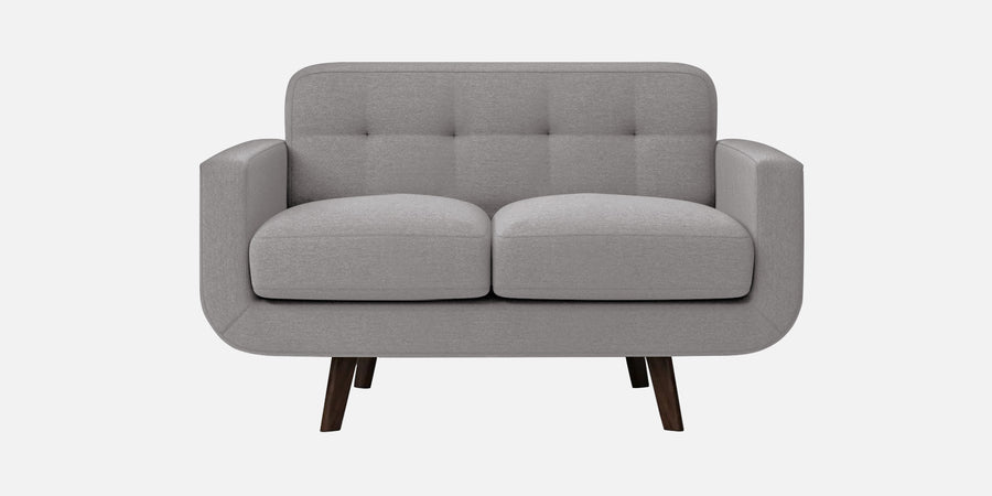 Marsela Fabric 2 Seater Sofa In Silver Grey Colour - Febonic Living