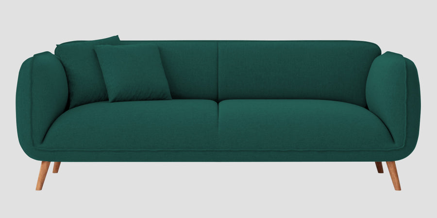 Zia Fabric 3 Seater Sofa In Sage Green Colour - Febonic Living