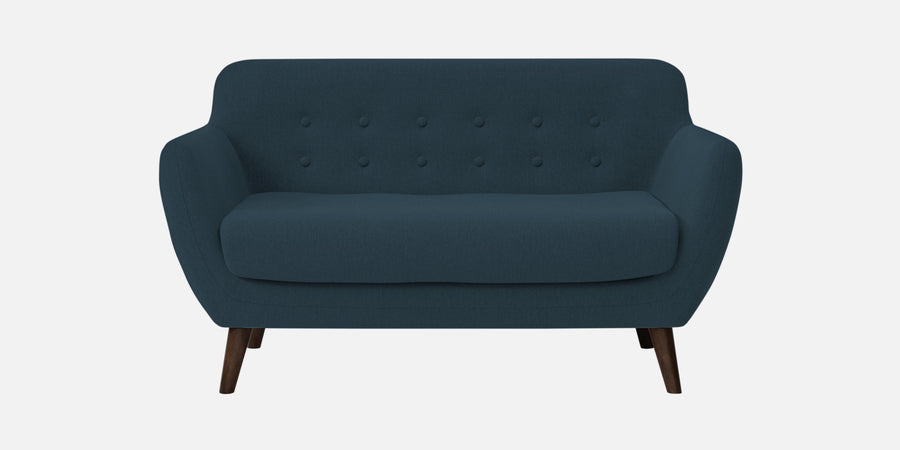 Goofy Fabric 2 Seater Sofa In Cool Blue Colour - Febonic Living