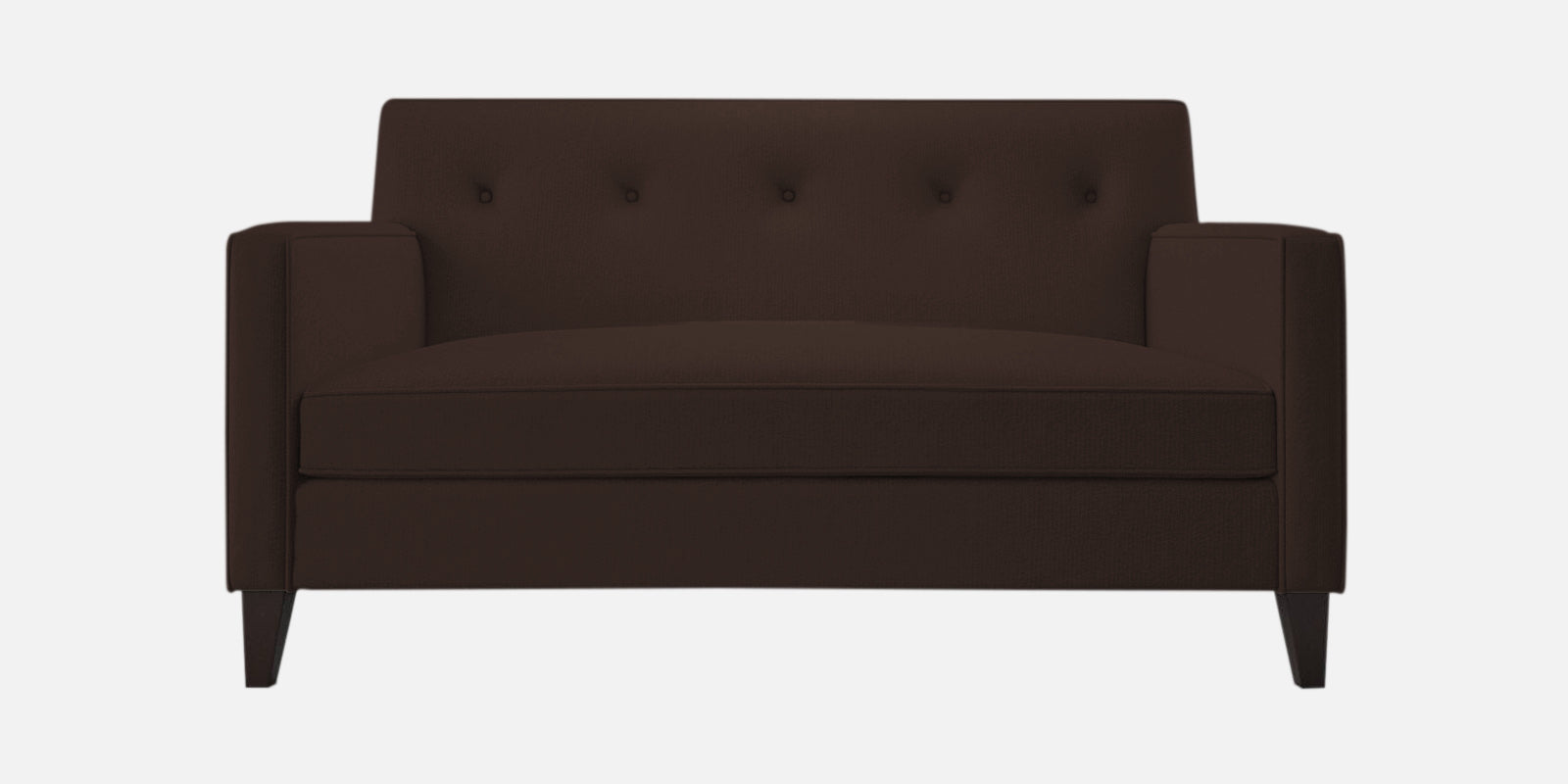 Miller Fabric 2 Seater Sofa in Coffee Brown Colour