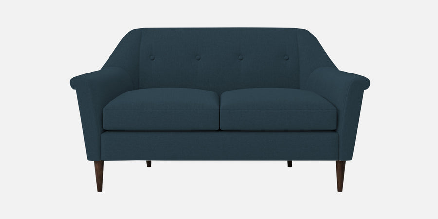 Homer Fabric 2 Seater Sofa In Cool Blue Colour - Febonic Living