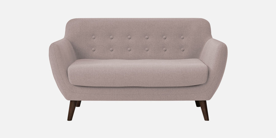 Goofy Fabric 2 Seater Sofa In Almond Beige Colour - Febonic Living