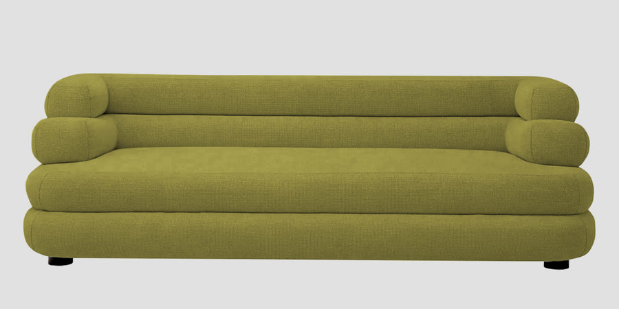 Wener Fabric 3 Seater Sofa In Kelly Green Colour - Febonic Living