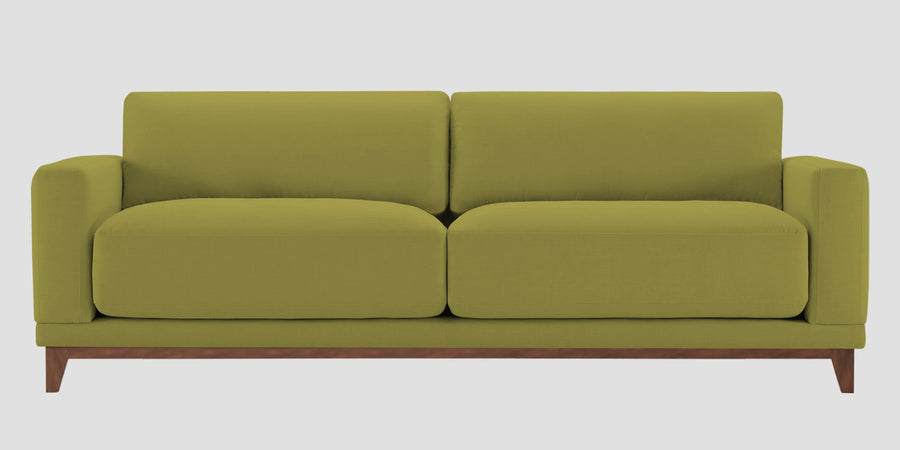 Esha Fabric 3 Seater Sofa In Kelly Green Colour - Febonic Living
