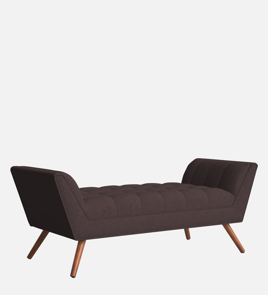 Cartes Velvet Bench In Mocha Brown Colour - Febonic Living