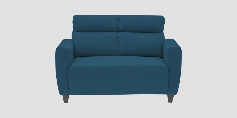 Burban Fabric 2 Seater Sofa In Eclipse Blue Colour - Febonic Living